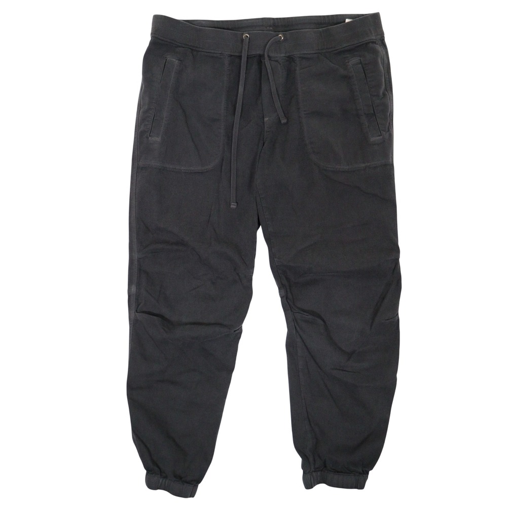 James Perse Jogger Sweatpants Casual Stretch Black Cotton Modal Women 4
